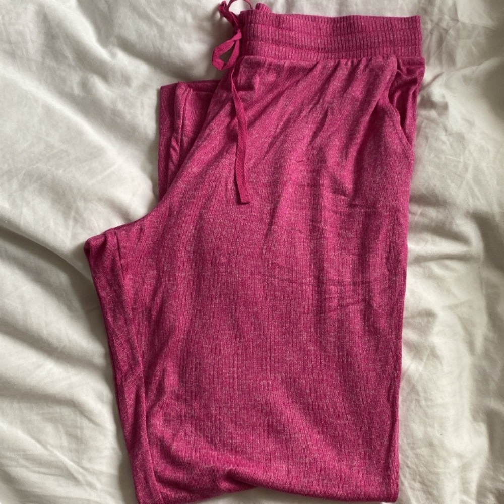 Pink soft pants